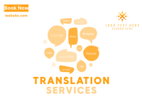 Translation Services Postcard