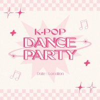 Kpop Y2k Party Instagram Post Design