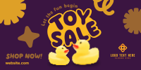 Quirky Toy Sale Twitter Post