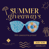 Summer Treat Giveaways Linkedin Post