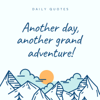 Grand Adventure Instagram Post Design