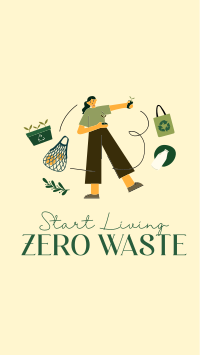 Living Zero Waste Facebook Story