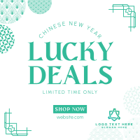 Chinese Lucky Deals Instagram Post