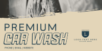 Premium Car Wash Twitter Post