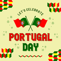 Portugal National Day Instagram Post