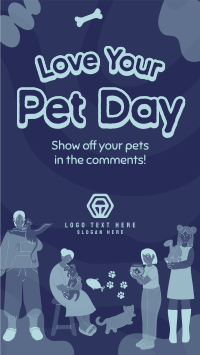 Quirky Pet Love Instagram Reel Image Preview