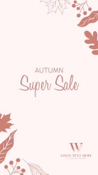 Autumn Super Sale Instagram Story