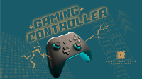 Sleek Gaming Controller Animation