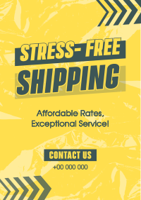 Shipping Delivery Service Flyer Design