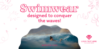 Swimwear For Surfing Twitter Post