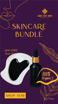 Organic Skincare Bundle Facebook Story