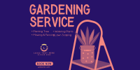 Gardening Service Offer Twitter Post