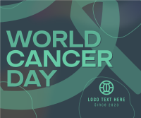 Gradient World Cancer Day Facebook Post