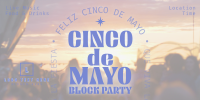 Cinco De Mayo Block Party Twitter Post