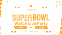 Football Watch Party Animation