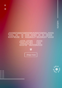 Gradient Sale Flyer