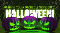 Halloween Greeting Facebook Event Cover