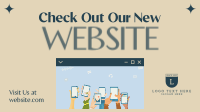 Minimal Website Page Animation