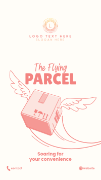 Flying Parcel Facebook Story