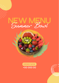 Summer Bowl Poster