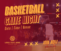 Basketball Game Night Facebook Post