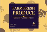 Farmers Market Produce Pinterest Cover