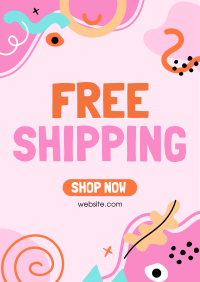 Quirky Shipping Promo Poster