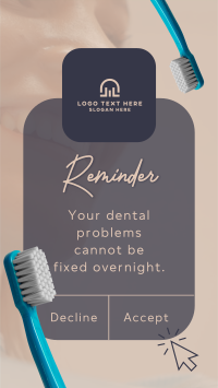 Dental Reminder Instagram Story