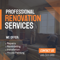 Pro Renovation Service Linkedin Post