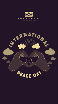 International Peace Day Instagram Story
