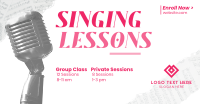 Singing Lessons Facebook Ad Image Preview
