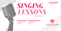 Singing Lessons Facebook Ad