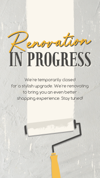 Renovation In Progress TikTok Video