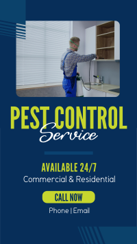 Professional Pest Control Instagram Story