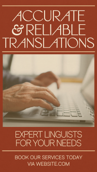 Modern Translation Services Facebook Story