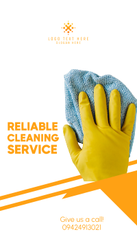 Reliable Cleaning Service Facebook Story