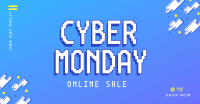 Pixel Cyber Sale Facebook Ad