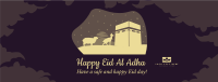 Eid Al Adha Kaaba Facebook Cover