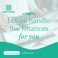 Finance Consultation Services Instagram Post