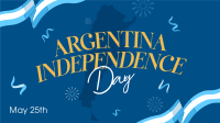 Independence Day of Argentina Animation
