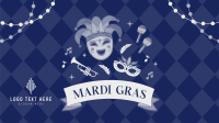 Mardi Gras Celebration Animation