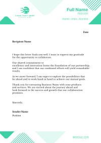 Professional Business Letterhead