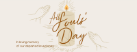 All Souls' Day Facebook Cover Image Preview