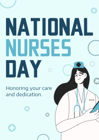 Nurses Day Celebration Poster