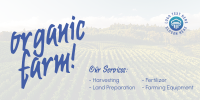 Organic Agriculture Twitter Post