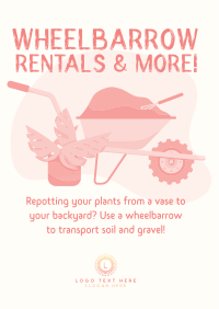 Wheelbarrow Rentals Flyer