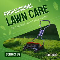 Professional Lawn Care Instagram Post