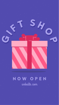 Retro Gift Shop Instagram Story