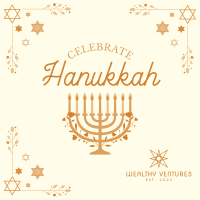 Hannukah Celebration Instagram Post Image Preview