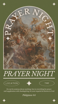 Rustic Prayer Night TikTok Video